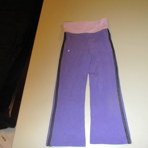 Purple Adidas Athletic Pants Size 5 - Picture 3 of 5